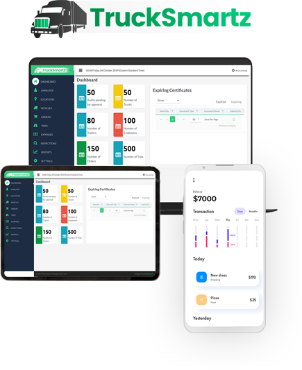 Choose the best truck fleet management software by TruckSmartz